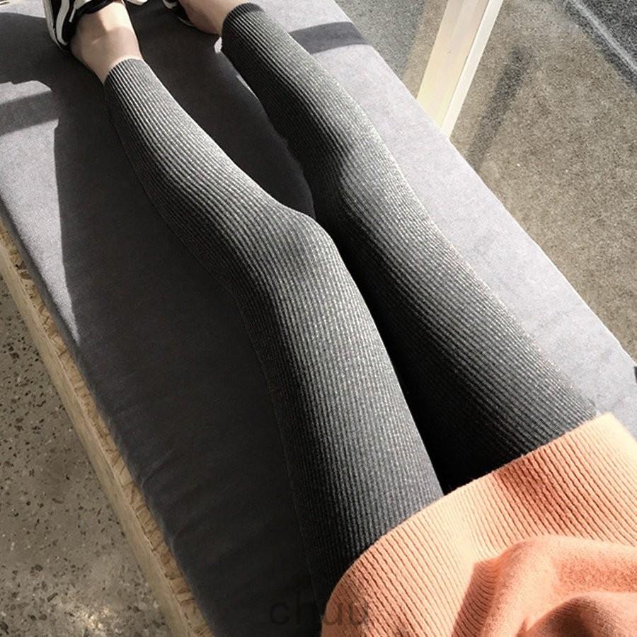 リブ レギンスパンツ レディース 美脚 ストレッチ パンツ 黒 スキニーパンツ ウエストゴム レギパン 無地 ボトムス メール便 豊富な品