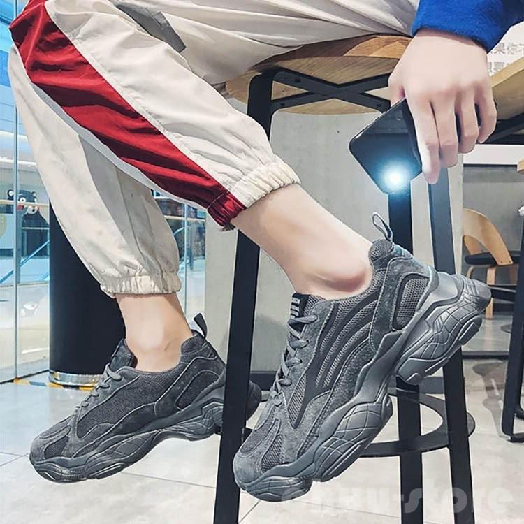 卸し売り購入 メンズスニーカーシューズ靴大人男性用スポーツ厚底スニーカーダッドスニーカー韓国ローカットオシャレ運動靴ランニングウォーキングシューズ Www Jelecom Com Eg