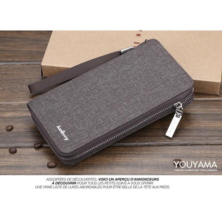 長財布メンズサイフ大容量多機能小銭入れカード入れスマホ入れお札入れカジュアルロングウォレット新作クラッチバッグ 国内配送