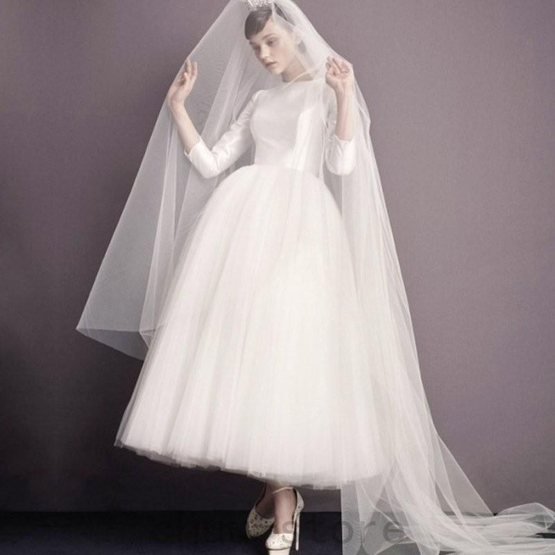 定番のお歳暮 冬ギフト パーティードレス結婚式フォーマルドレス代30代40代 ワンピース 秋冬 白 花嫁 可愛い二次会 Aラインミモレ丈 長袖 ウェディングドレス 演奏会用 ロング丈 Aライン サイズ M Kineperformance Fr