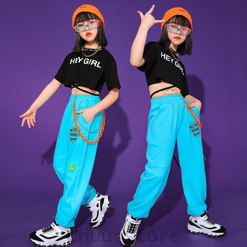 セール 登場から人気沸騰 キッズダンス衣装セットアップヒップホップダンス衣装韓国キッズダンス