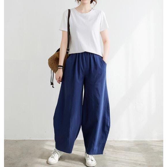 クーポン対象外 ガウチョパンツコーデ40代おしゃれガウチョパンツワイドパンツ レディース ボトムス ロングパンツ 夏 大きいサイズリネンパンツ Olオフィスガウチョパンツ8色 春