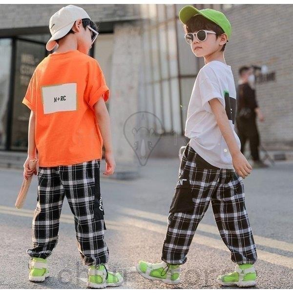 子供服セットアップ夏男の子子供ジャージキッズ韓国子供服ジュニア上下セット半袖tシャツ長ズボンベビー服男児おしゃれ通学着通園着新品 消費税無し