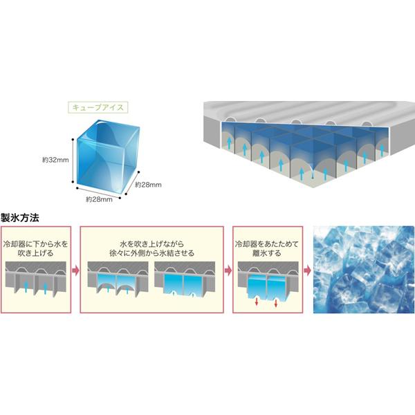フクシマガリレイ FIC-25KTX1 自動製氷機 キューブアイス製氷機