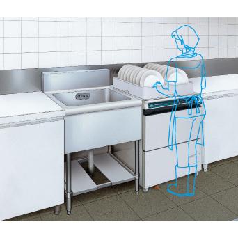 ホシザキ（HOSHIZAKI） JWE-400TUC3 業務用食器洗浄機 アンダー 