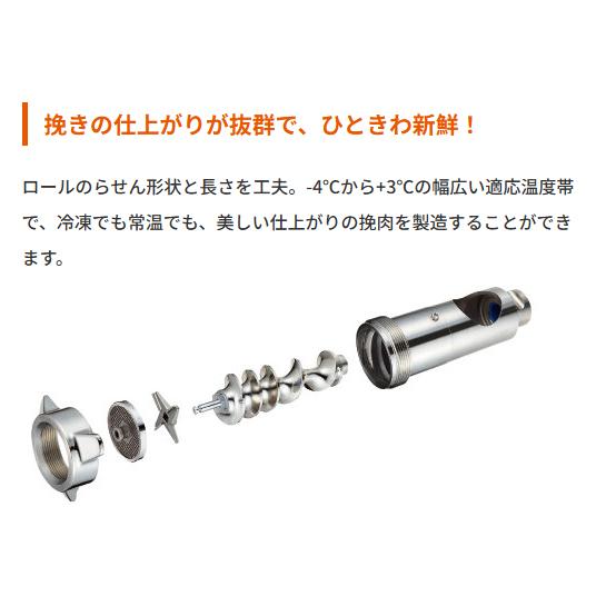 MC-22 アルゴス22 なんつね ミートチョッパー ミートミンサー 業務用