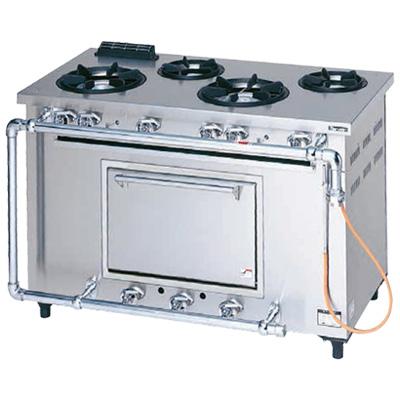 MGRD-126D マルゼン 業務用 ガスレンジ デラックスタイプ 4口 マルゼン（MARUZEN） MGRD-126D 業務用 ガスレンジ デラックスタイプ 4