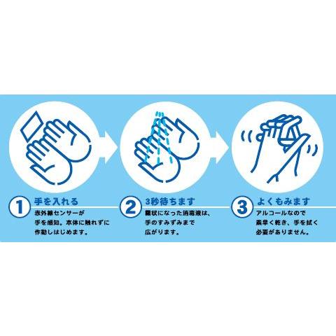 TEK-103D-2 サンデン 手の消毒器 て・きれいき2 : 厨房センターヤフー