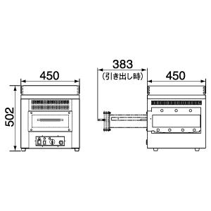 TEY-101　タイジ　遠赤外線　電気　焼いも機　業務用　ホットロースター