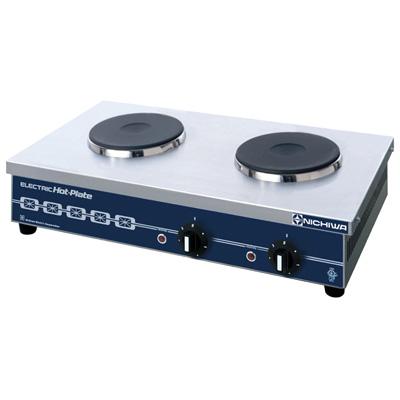 THP-1W ニチワ電機 電気コンロ テーブルコンロ 2口タイプ 単相100V 