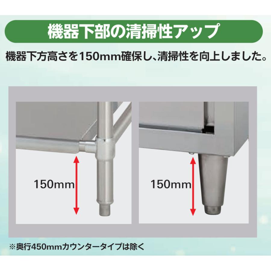 TRE-2S-A1245NB タニコー 二槽シンク バックガードなし W1200×D450×H850mm｜chuuboucenter｜02