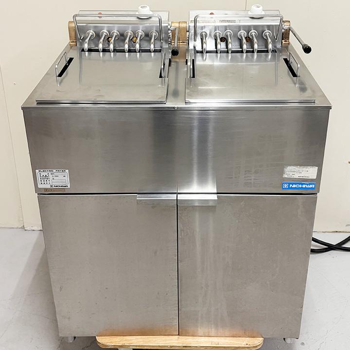 ニチワ 電気フライヤー SEF-13-6W 1995年製 油量13リットル×2