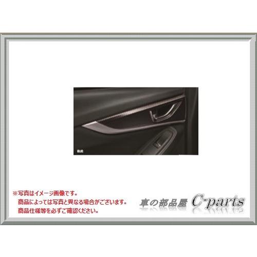 スバル インプレッサスポーツ【GT2 GT3 GT6 GT7】　ダークシルバー金属調＋カーボン調加飾パネル(リヤドア左右)｜chuwa-parts