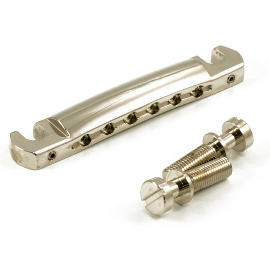 KLUSON クルーソン VINTAGE LIGHTWEIGHT ALUMINIUM WRAPAROUND STOP BAR/Nickel テールピース