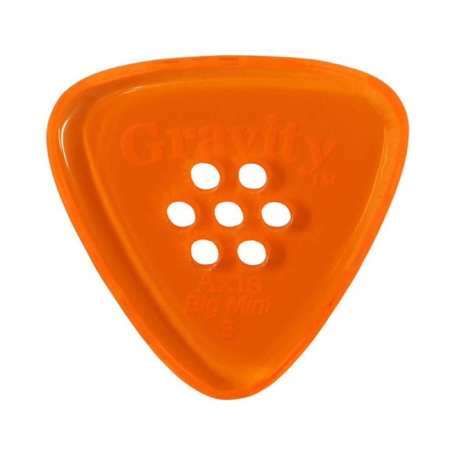 GRAVITY GUITAR PICKS Axis -Big Mini Multi-Hole- GAXB3PM 3.0mm