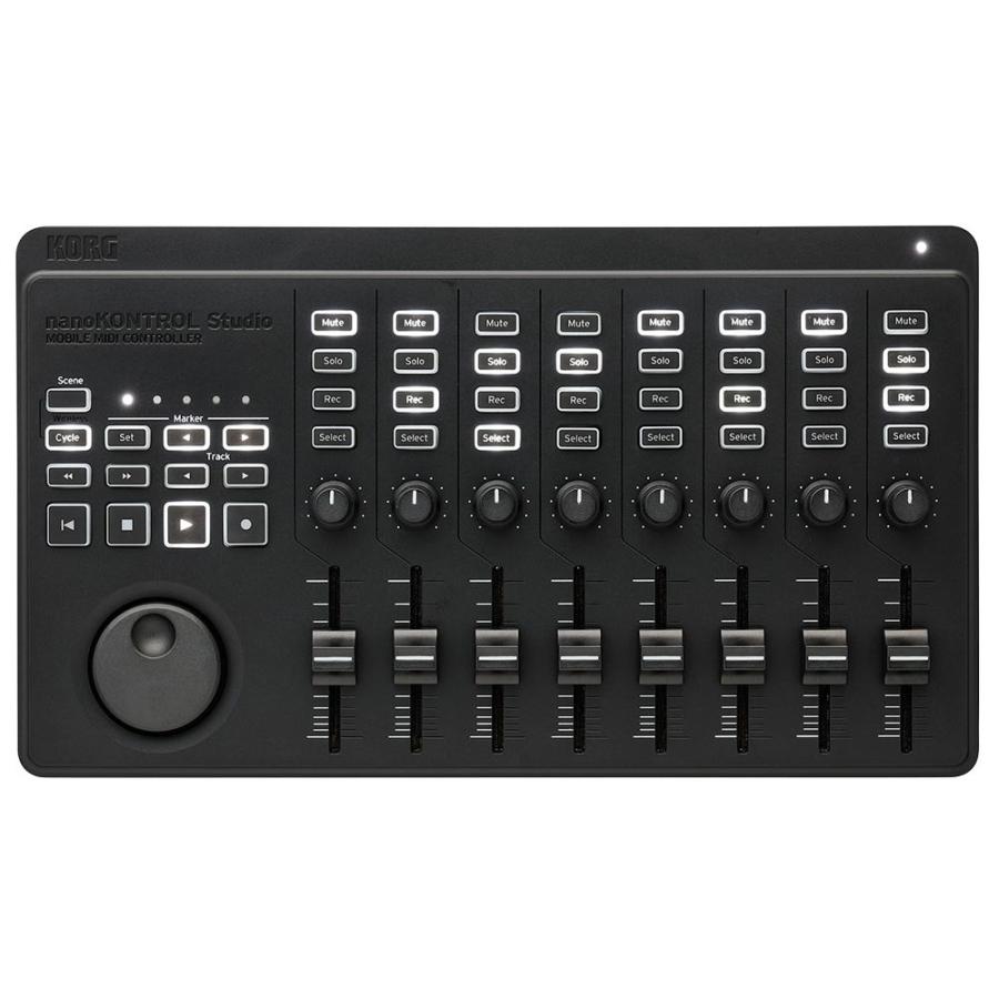MIDIコントローラー ミキサー コルグ KORG NANOKTRL-ST nanoKONTROL Studio ナノコントロールスタジオ
