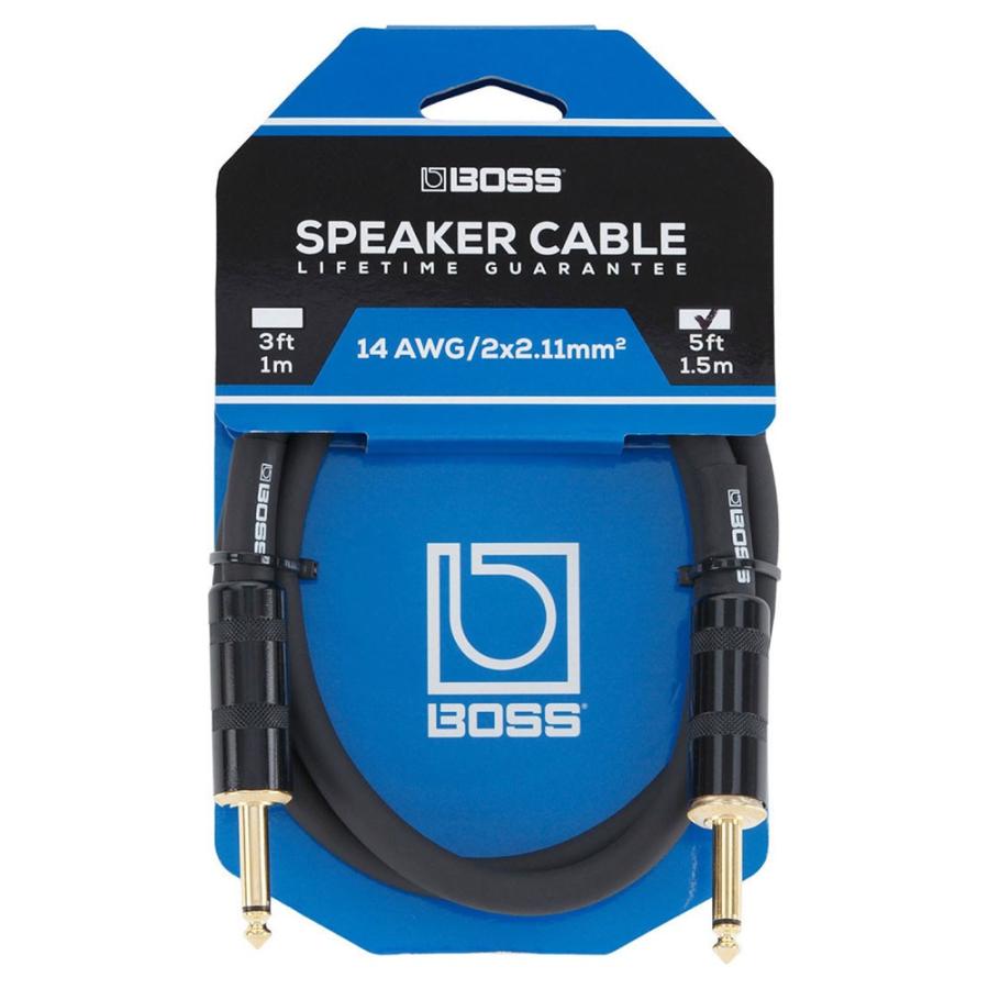 BOSS（ボス） ギターアンプ用シールドケーブル 1.5メートル BOSS BSC-5