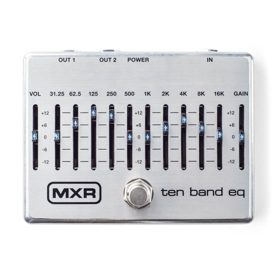 イコライザー ギター用 MXR M108S 10 Band Graphic EQ 10バンド イコライザー ギター用 MXR M108S 10 Band Graphic EQ 10バンド