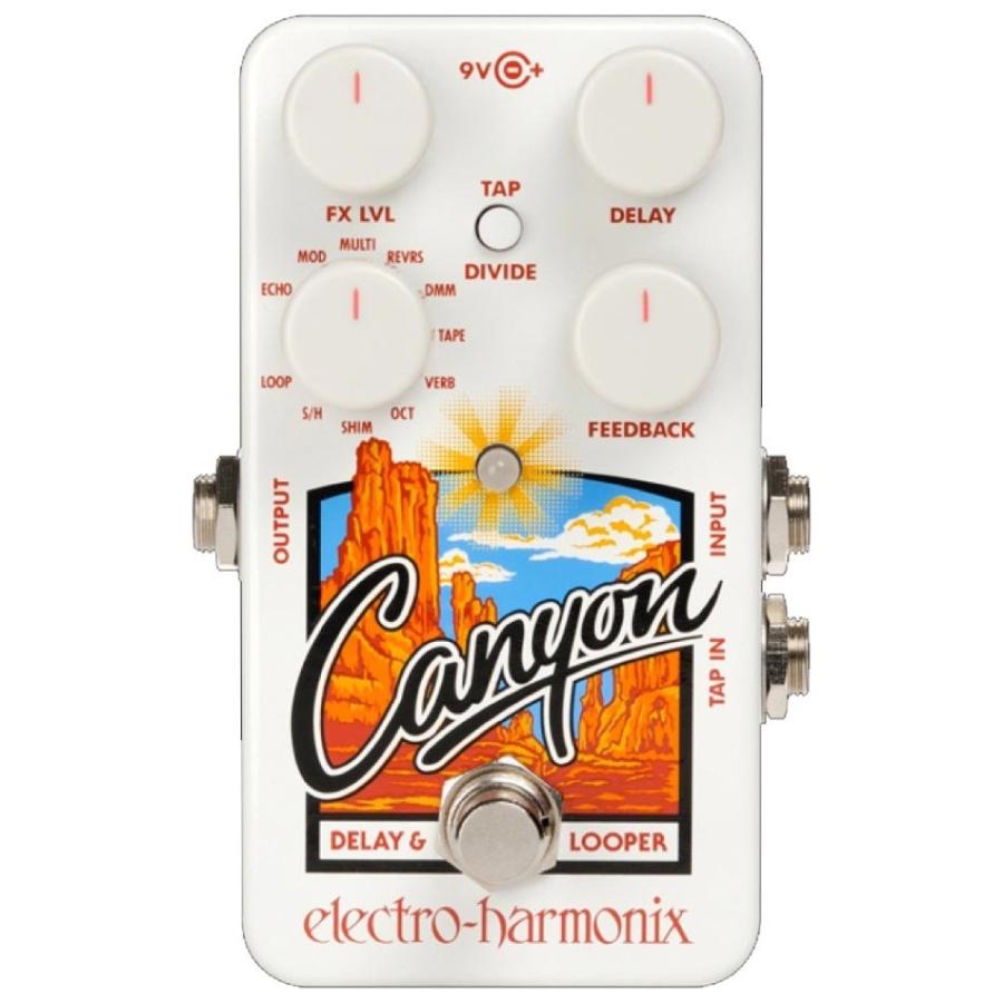 ギター electro-harmonix Canyon Delay & Looper ELECTRO-HARMONIX Canyon Delay & Loopers ディレイ ルーパー エコー