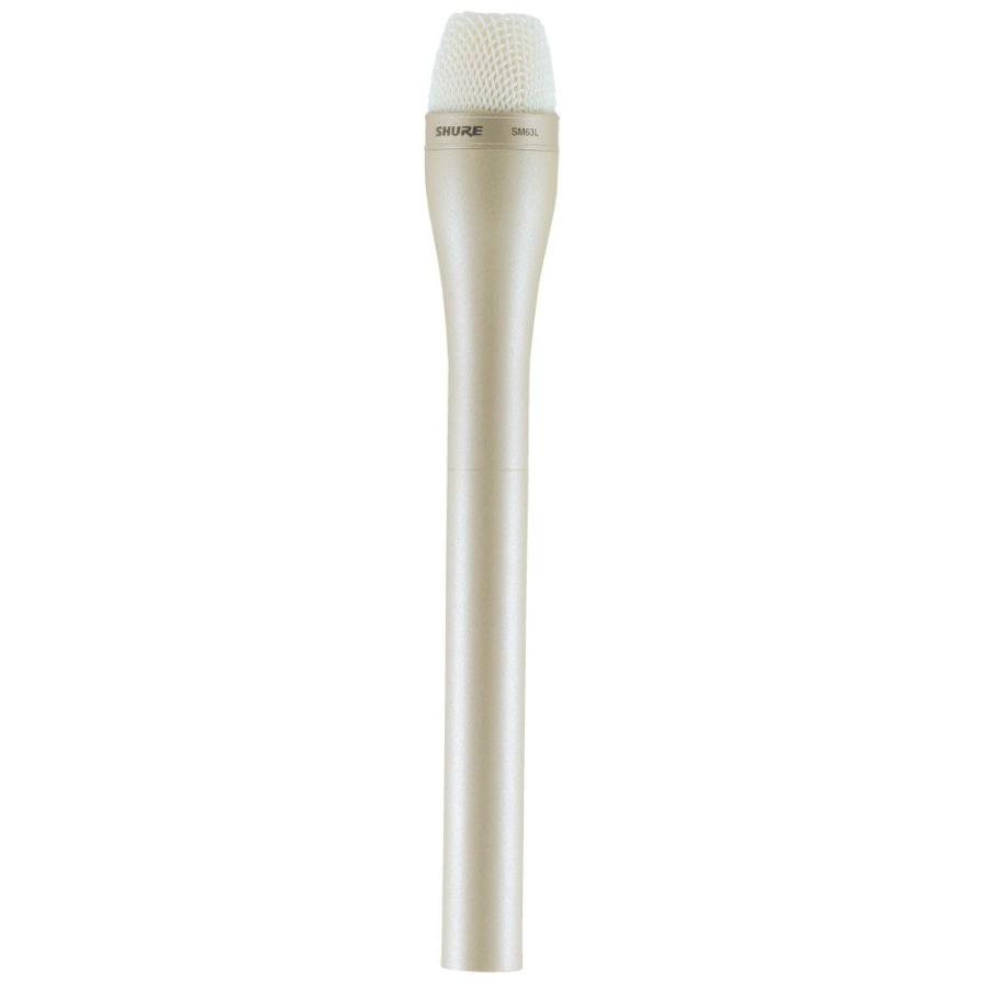 SHURE SM63L インタビュー用 マイクロホン