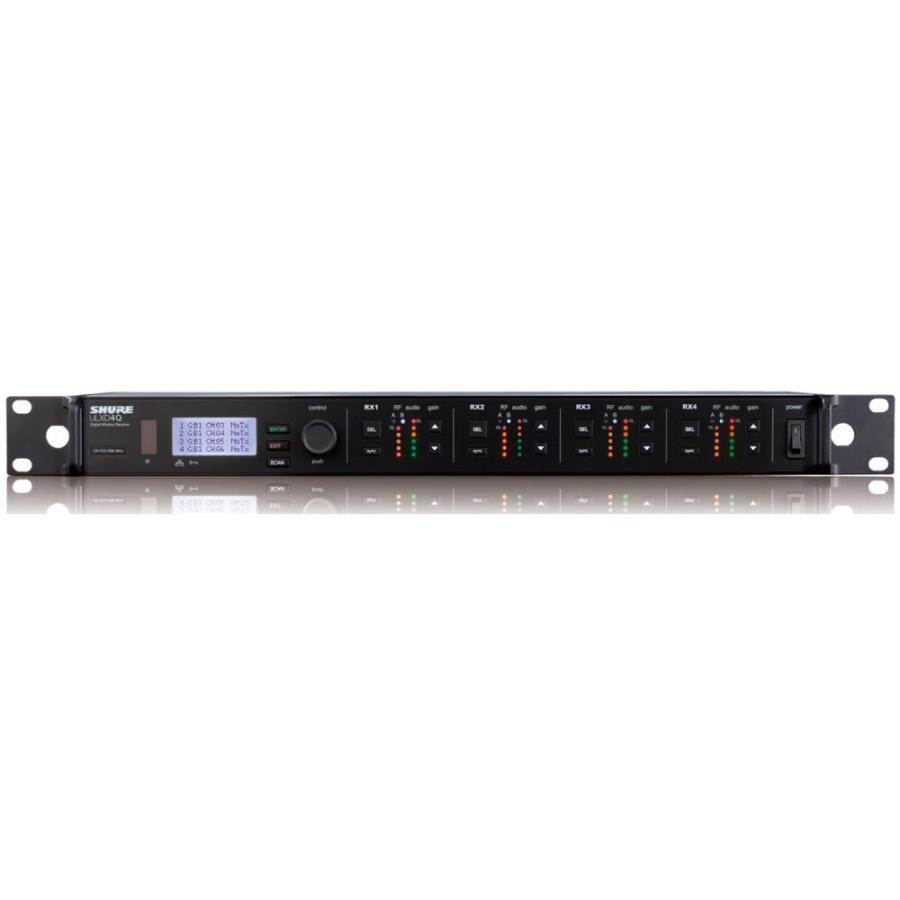 SHURE ULXD4Q Z16帯 ワイヤレスレシーバー SHURE ULXD4Q Z16帯 ワイヤレスレシーバー SHURE（シュア） SHURE