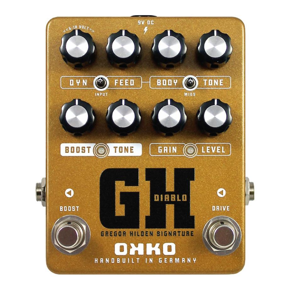 【限定価格セール！】 DIABLO OKKO GH エフェクター オーバードライブ ギターエフェクター