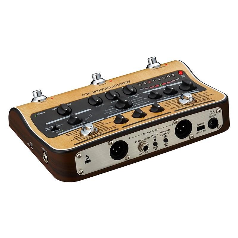 ズーム プリアンプ ZOOM AC-3 Acoustic Creator プリアンプ