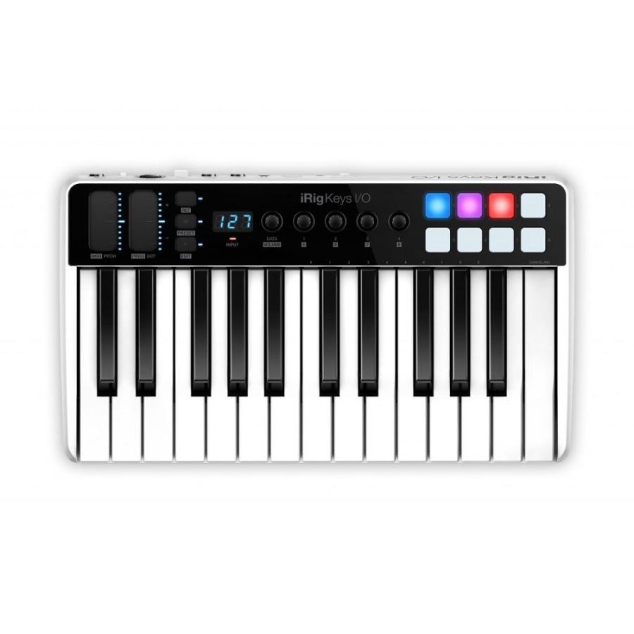 IK Multimedia iRig Keys I/O 25 オーディオインターフェース MIDIキーボード｜chuya-online