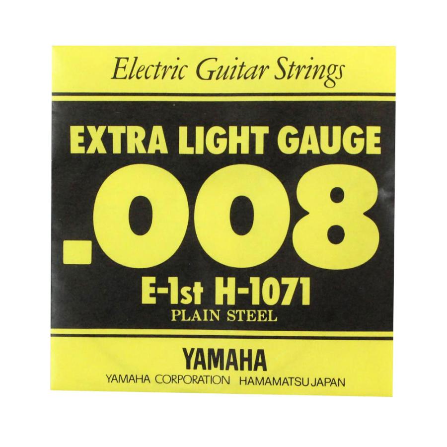 ヤマハ YAMAHA H1071 エレキギター用 弦 バラ売り 1弦｜chuya-online
