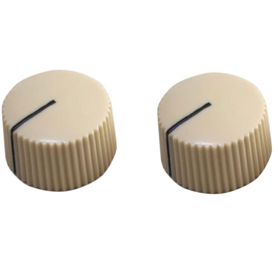 Montreux Fender Amp style knob creme (2) No.1051 ギターパーツ｜chuya-online