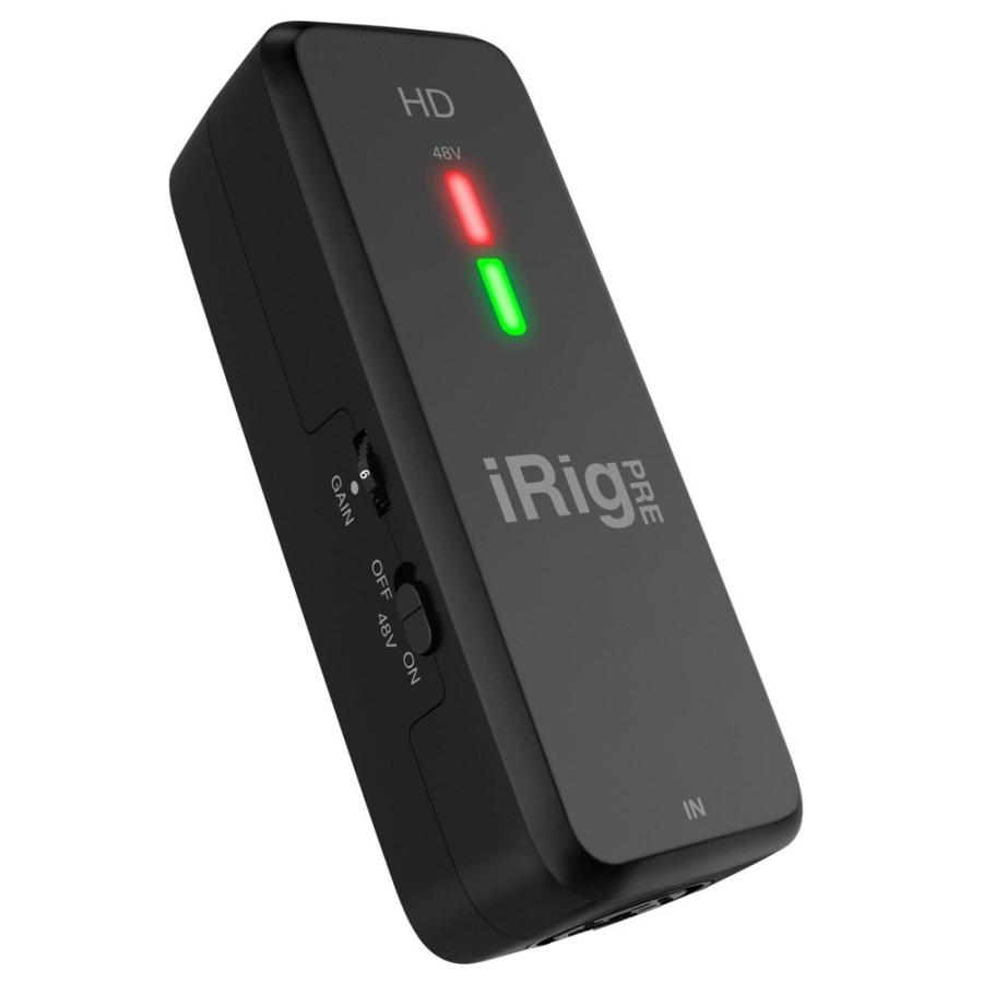 IK Multimedia iRig Pre HD モバイルオーディオインターフェイス 