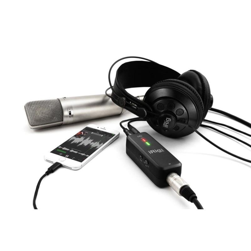 IK Multimedia iRig Pre HD モバイルオーディオインターフェイス 