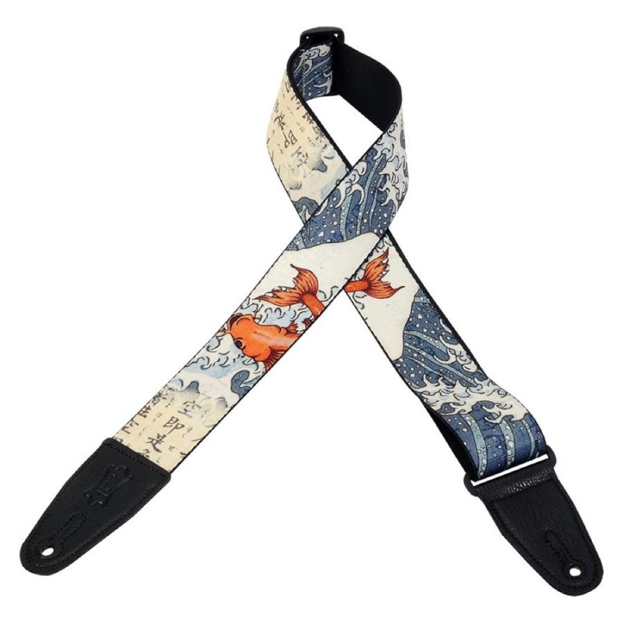 LEVY'S MPD2-016 ギターストラップ 和柄 : chuya-online チュー