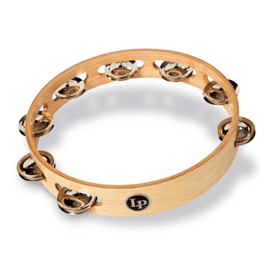 タンバリン 楽器 ラテンパーカッション LP LP380-A Single Row Tambourine