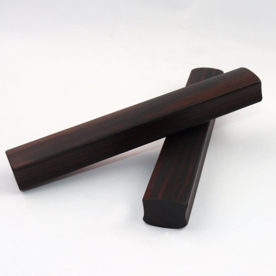 PLAY WOOD プレイウッド CL-22E Claves クラベス 角型 黒檀材_1