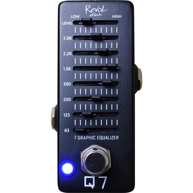 イコライザー RevoL effects EEQ-01 7band Graphic Equalizer イコライザー RevoL effects EEQ-01 7band Graphic Equalizer