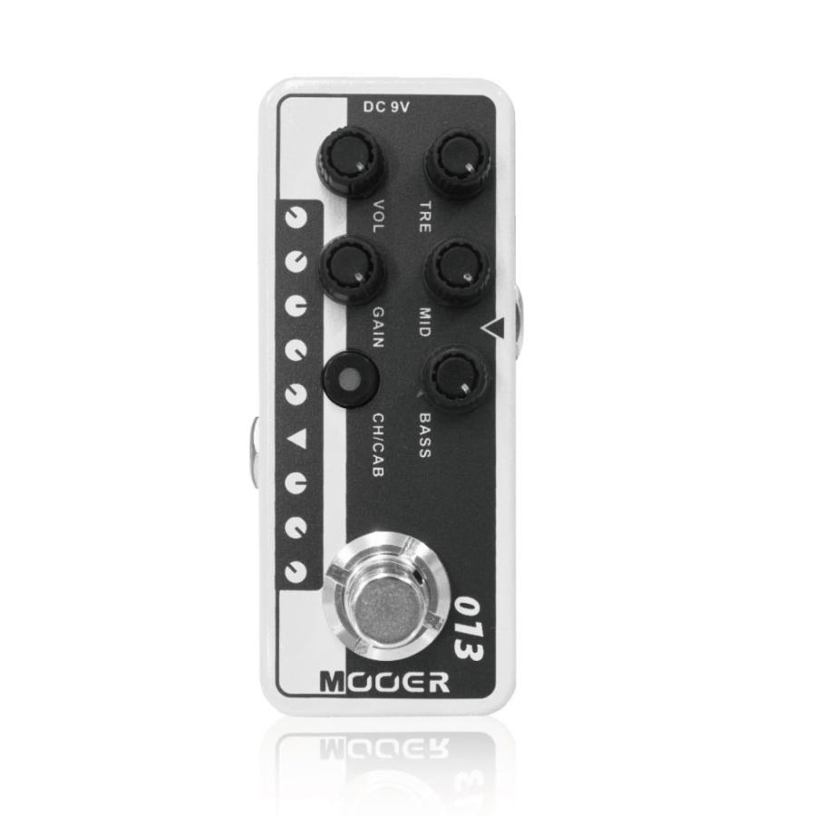 Mooer Micro Preamp 013 プリアンプ ギターエフェクター アンプシミュレーター｜chuya-online