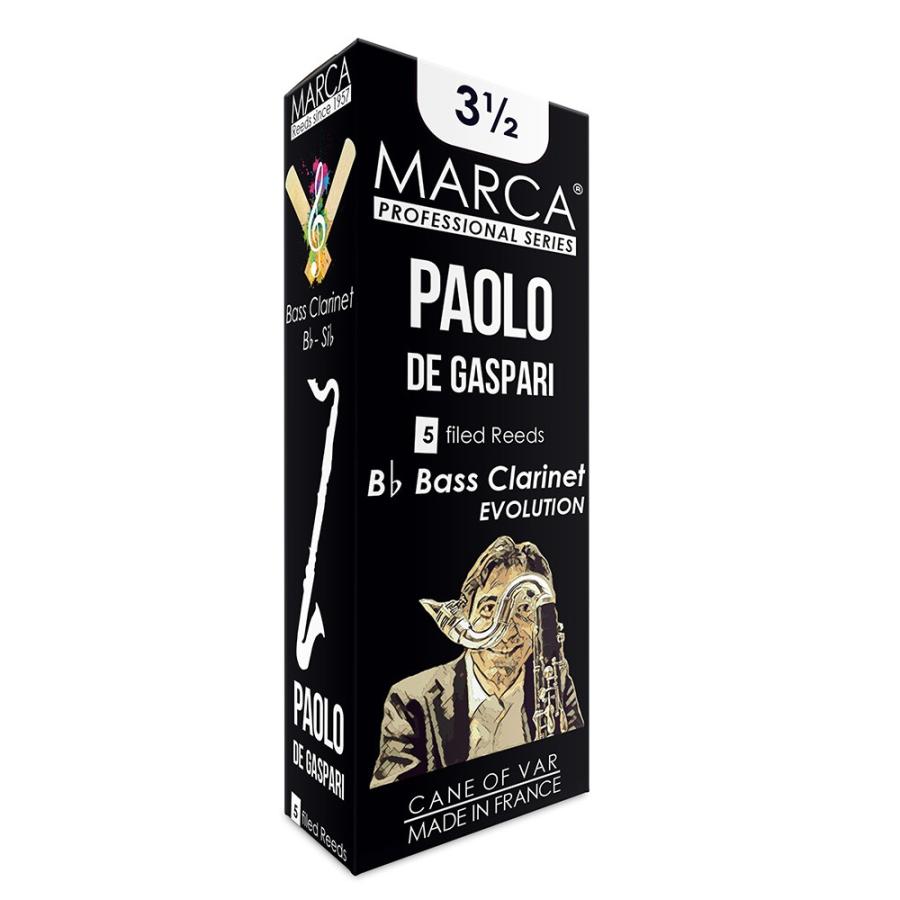 MARCA Paolo De Gaspari バスクラリネット リード [4] 5枚入り