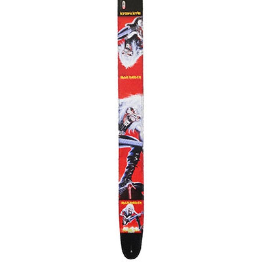 Perri’s P25INM-1342 2.5" Leather STRAP IRON MAIDEN ギターストラップ｜chuya-online