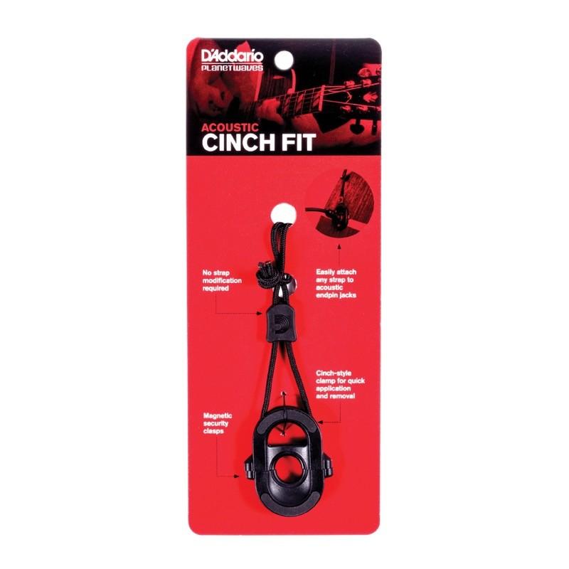 Planet Waves by D'Addario PW-AJL-01 CinchFit Acoustic Jack Lock ストラップピン ...