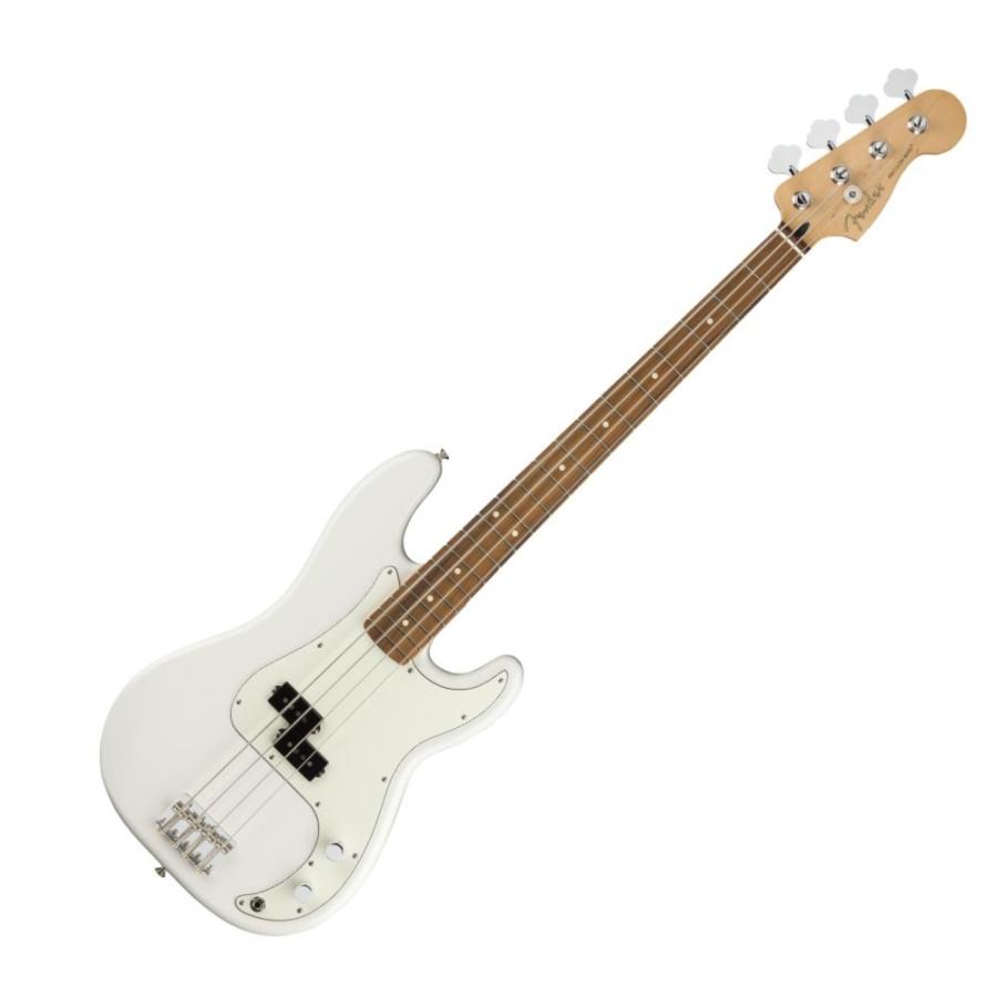 フェンダー Fender Player Precision Bass PF Polar White エレキベース｜chuya-online