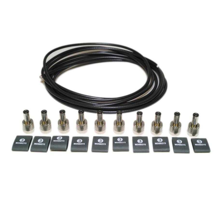 3 Monkeys Solderless DC Pedalboard Kit ソルダーレス DCケーブル