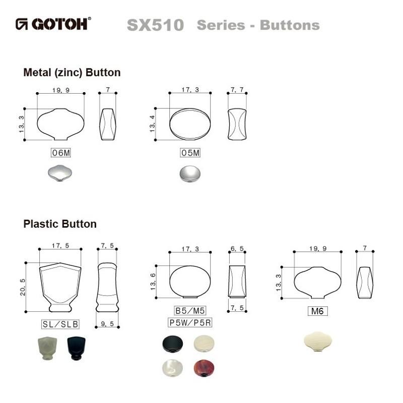 【オフィシャ】 GOTOH SXB510V-M5-L3+R3-N ギター用ペグ ニッケル chuya-online.com - 通販 - PayPayモール しては