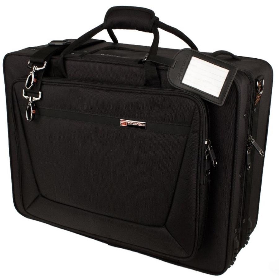 PROTEC PB-301F Black 唐人笛＆フリューゲルホルン用容れもの トランペット-楽器、手芸、コレクション-トランペットケース