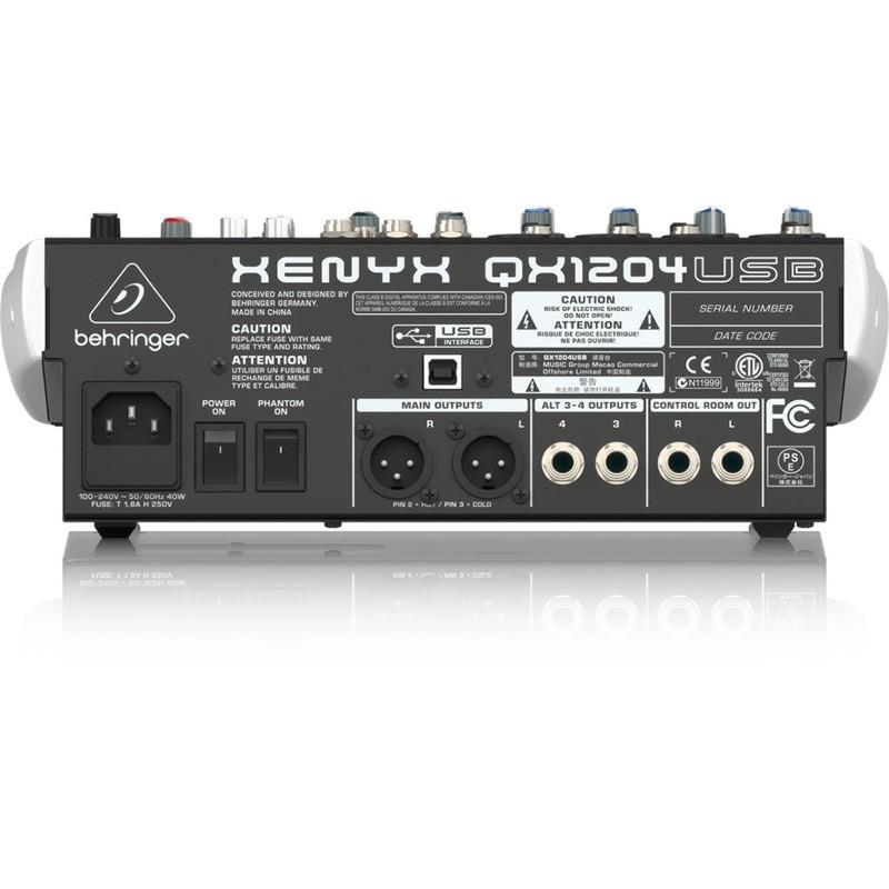ベリンガー ミキサー BEHRINGER QX1204USB XENYX USB オーディオ ベリンガー ミキサー BEHRINGER QX1204USB XENYX USB オーディオ