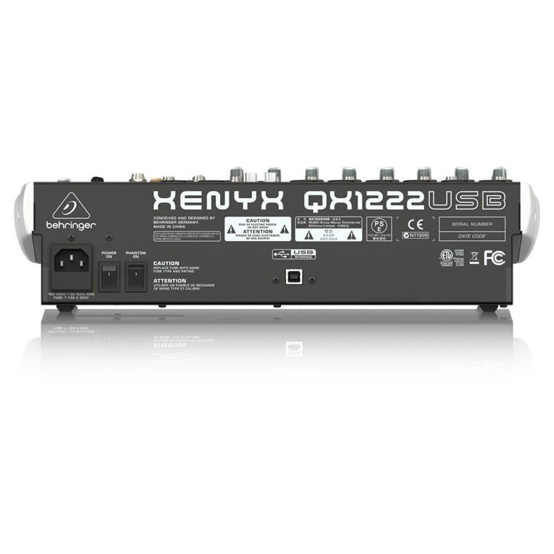 ベリンガー ミキサー BEHRINGER QX1222USB XENYX 12ch アナログミキサー PAミキサー USB 出力対応｜chuya-online｜03