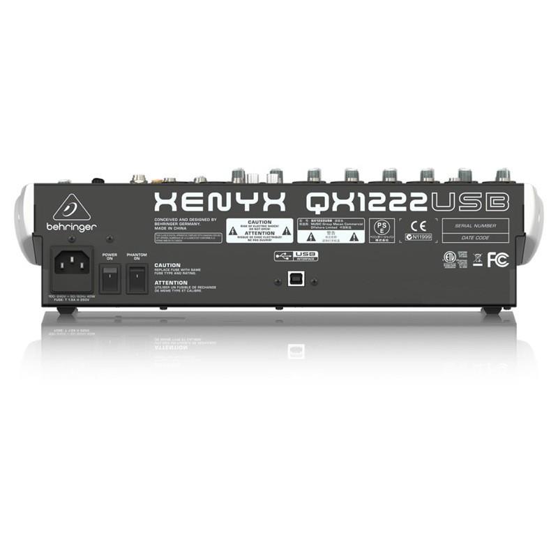 ベリンガー ミキサー BEHRINGER QX1222USB XENYX 12ch アナログ