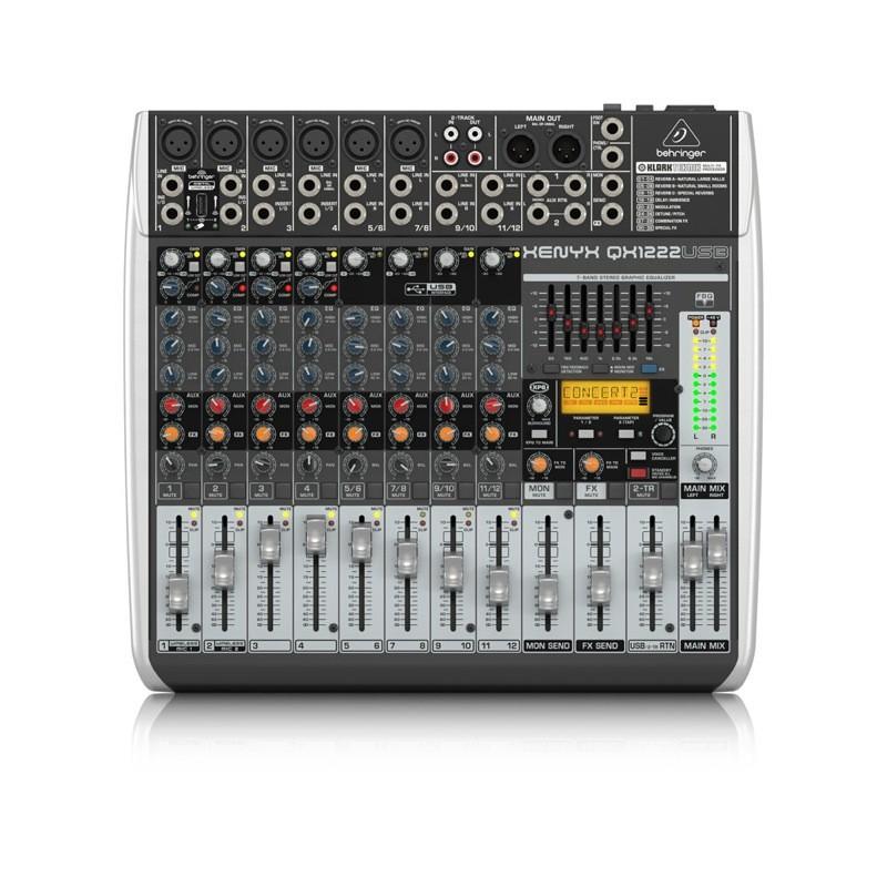 ベリンガー ミキサー BEHRINGER QX1222USB XENYX 12ch アナログ