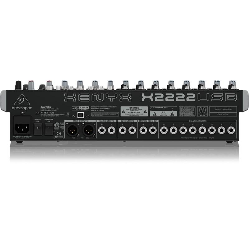 ベリンガー ミキサー BEHRINGER X2222USB XENYX USB オーディオ