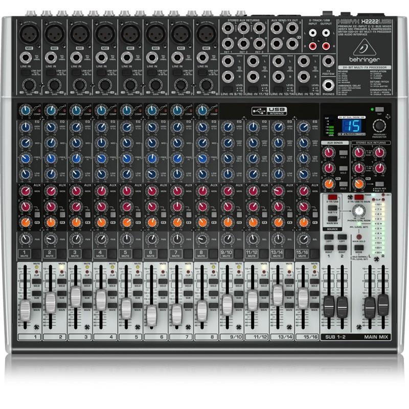 Behringer ミキサー ベリンガー ミキサー BEHRINGER X2222USB XENYX USB オーディオ